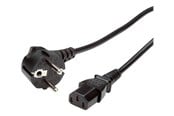 Strömkabel (intern) - Roline VALUE - power cable - power IEC 60320 C13 to power CEE 7/7 - 1.8 m - 19.99.1018