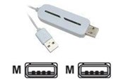 Nätverkskort (adaptrar osv.) - Roline USB 2.0 Link Cable - 11.02.9188