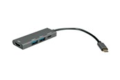 Dockning - Roline - docking station - USB-C 3.2 - HDMI - 12.02.1119
