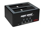 Hårddisk, tillbehör - Roline - HDD docking station - SATA 6Gb/s - USB 2.0 - 16.01.4122