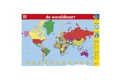 Barnrummet - Deltas Educational poster - The World Map - 0280114