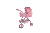 Dockor & Tillbehör - Happy Friend Pram pink - 504375