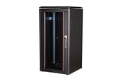 Rack chassis - Roline Pro - rack - with glass door 600 x 600 mm (WxD) - 22U - 26.21.0218