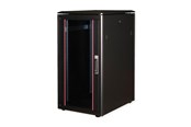 Rack chassis - Roline Pro - rack - with glass door 600 x 800 mm (WxD) - 22U - 26.21.0219