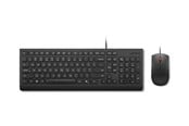 Tangentbord - Lenovo Essential Wired Combo - Tastatur & Mus set - Nordisk - Svart - 4X31R64446