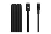 USB-kabel - Apple Beats USB-C to Lightning Woven Cable (1.5 m / 5 ft.) – Bolt Black - MDGK4ZM/A
