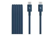USB-kabel - Apple Beats USB-C to USB-C Woven Cable (1.5 m / 5 ft) – Nitro Navy - MDGE4ZM/A