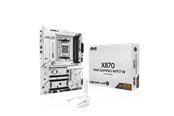 ASUS X870 MAX GAMING WIFI7 WHITE Moderkort - AMD X870 - AMD AM5 socket - DDR5 RAM - ATX