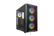 Chassi - Montech XR Wood Black - Chassi - Miditower - Svart - XR Wood (B)