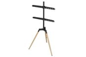Väggfäste, AV-Möbel - Gembird TV Stativ med Trestativ – 70° Vridfunktion – Passar 32–65” – VESA 100x100 till 600x400 – Max 32 kg – Svart - Max 32 kg - recommended for 65" - TVS-65S-01