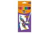 Skriv- och ritverktyg - BIC Kids Evolution Erasable Colored Pencils 12 pcs. - 987868