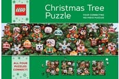 Hobby Tillbehör - Euromic LEGO® Julgran Pussel, 4 x 100-bitarspussel - 4013116-232805