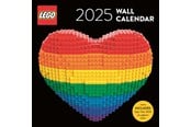Hobby Tillbehör - Euromic LEGO®Wall Calendar 2025 - Rainbow Heart - 4013062-228792