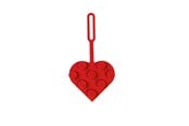 Hobby Tillbehör - Euromic LEGO® Bag Tag/Luggage tag Brick Heart Red - 4006151-53658