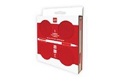 Hobby Tillbehör - Euromic LEGO® Locking Notebook w/Gel Pen (box) 192p RED - 4003064-53564
