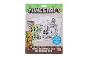 Skoltillbehör - Euromic MINECRAFT Coloring set w/6 col. pencils sticker - 166506853