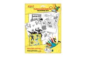 Skriv- och ritverktyg - Euromic PIPPI Coloring set w/6 col. pencils stickers - 163706853