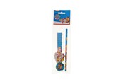 Skoltillbehör - Euromic Stationery set - 1 triangular unsharpened pencil 1 ruler 15 cm 1 shaped eraser 1 round sharpener packed in polybag w/topcard. - 145705501