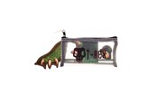 Skoltillbehör - Euromic DINO T-REX Filled mesh pencil pouch w/station - 092408156