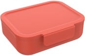 Skoltillbehör - Euromic LUNCH BUDDIES Red lunch box w/clip lock & divide - 088908724-21455398