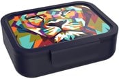 Skoltillbehör - Euromic LUNCH BUDDIES Lion lunch box w/clip & divider - 088908724-21000241