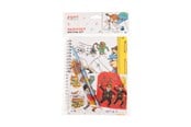 Skriv- och ritverktyg - Euromic PIPPI & Herr NILSSON writing set w/multi-col- pen - 063606128