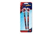 Skoltillbehör - Euromic SPIDERMAN 2-pack pencils w/eraser toppers - 017807002