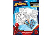 Skriv- och ritverktyg - Euromic SPIDERMAN Coloring set w/6 colouring pencils - 017806853