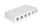 Nätverks tillbehör - DeLOCK Keystone Surface Mounted Box - 6 Port - 86227
