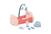 Dockor & Tillbehör - Ecoiffier - Doll's Cradle with Accessories 6 pcs. - 1835