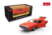 Fjärrstyrt - RASTAR Die cast 1:36 1970 Dodge Charger R/T Orange - 64410