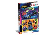 Pusselspel - Clementoni DC Comics Super Colour Batwheels (2x20) - 24806