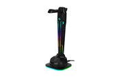 Spel Tillbehör - EgoGear Headset Stand SAC1 RGB With 4xUSB ports and Type-C 1m - 134755