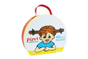 Pusselspel - Barbo Toys Pippi - Suitcase w. Puzzle - Villa Villekulla - 8622