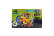 Leksaksbil - Junior Driver Gas Station Playset with 3 vehicles - 507214