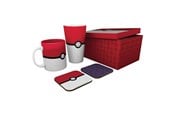 Merchandise - ABYstyle - POKEMON Gift Set Glass + Mug + 2 Coasters Pokéball - Presentuppsättning - GFB0085