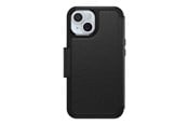 Mobile - Covers & Cases - OtterBox Strada MagSafe Apple iPhone 15 Shadow - black - ProPack - 77-93815