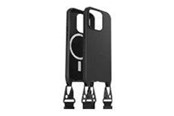 Mobile - Covers & Cases - OtterBox React Necklace MagSafe (lanyard) Apple iPhone 15 Pro - black - ProPack - 77-93576