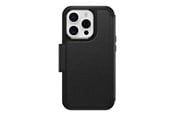 Mobile - Covers & Cases - OtterBox Strada MagSafe Apple iPhone 15 Pro Shadow - black - ProPack - 77-93812