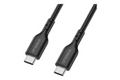 USB-kabel - OtterBox Standard Cable USB C-C 1M USB-PD Black - 78-81356