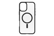 Mobile - Covers & Cases - OtterBox React MagSafe Apple iPhone 16 Plus Black Crystal - clear/black - 77-96235