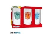 Merchandise - ABYstyle - POKEMON 3 Glass Set - Glass - ABYVER249