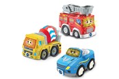 Babyleksaker - VTech - Toet Toet Cars Trio Pack - Collin Sepp and Bram - 80-420582