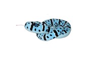 Plush - Wild Republic Colourful Plush Snake Blue Rock Rattlesnake 137 cm - 89091