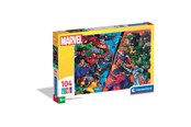 Pusselspel - Clementoni Marvel Heroes VS Villains Super Colour Jigsaw Puzzle (104) - 25061