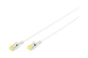 Nätverkskabel - DIGITUS patch cable - 10 m - grey - Grå - 10m - DK-1624-A-100S