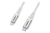 USB-kabel - OtterBox Premium Cable USB C-Lightning 1M USB-PD White - 78-52651