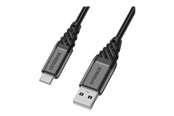 USB-kabel - OtterBox Premium Cable USB A-C 2M - black - 78-52665