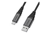 USB-kabel - OtterBox Premium Cable USB A-C 3M - black - 78-52666