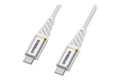 USB-kabel - OtterBox Premium Cable USB C-C 2M USB-PD White - 78-52681